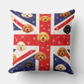 Coussin Funny Cockapoo Gift | UK Cockapoo Cushion (Recto)
