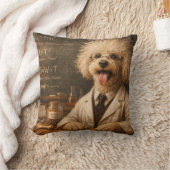Coussin Funny Cockapoo Scientist Pillow | Dog Cushion (Couverture)