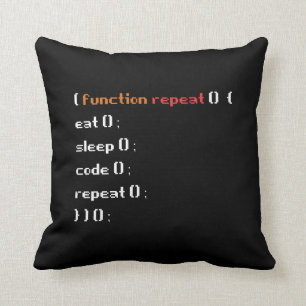 Coussin Funny Computer Science Coder Programmer, Fonction