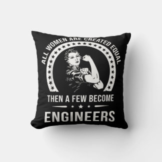 Coussin Funny Engineer For All Women
