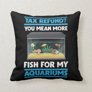 Coussin Funny Fishkeepkeeper Accounting Aquarium Fish Love