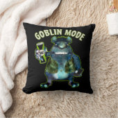 Coussin Funny Goblin Mode Lazy Troll Slobbin Antisocial T (Couverture)