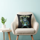 Coussin Funny Goblin Mode Lazy Troll Slobbin Antisocial T (Chaise)