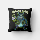 Coussin Funny Goblin Mode Lazy Troll Slobbin Antisocial T (Recto)