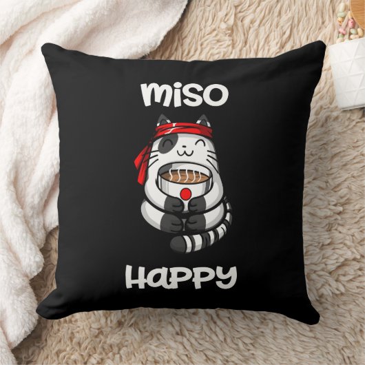 Coussin Funny Miso Happy (Couverture)