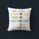 Coussin Funny Nurse School Student Future Nurse Cadfts<br><div class="desc">Funny Nurse School Student Future Nurse Cadfts</div>