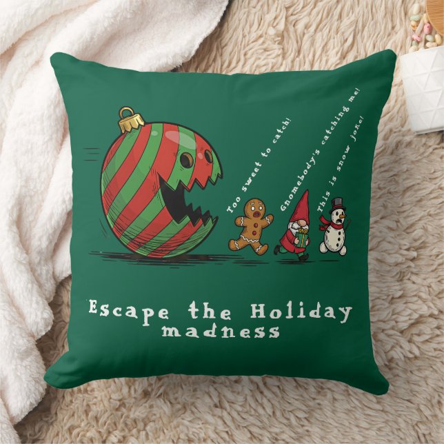 Coussin Funny Ornament Holiday (Couverture)