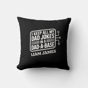 Coussin Funny Papa plaisante Fête des pères cadeau pour pa