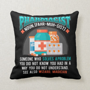 Coussin Funny Pharmacy Pharmacie Profession Médecine