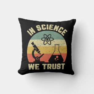Coussin Funny Science Shirt Physique Biologie Don En Scien