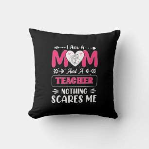 Coussin Funny Teacher Maman, Teacher Maman Funny