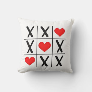 Coussin Funny Valentine Hearts Coules Correspondant Amateu