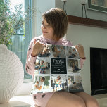 Coussin Funtie Photo Collage Définition Jolie Tante Modern<br><div class="desc">Créez votre propre coussin photo collage pour une tante amusante - FUNTIE! Il vous suffit de télécharger 8 de vos photos préférées et de customiser du texte. Le bloc de carré noir tendance peut être changé en n'importe quelle couleur en cliquant sur "Modifier l'utilisation du design trop" dans le menu...</div>