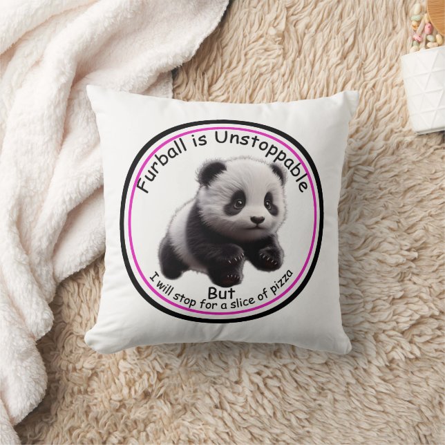 Coussin Furball : Je ne peux pas arrêter (Couverture)