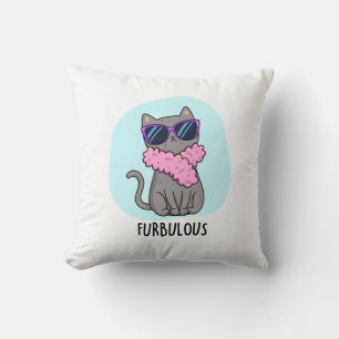 Coussin Furbulant Funny Élégant jeu de chat