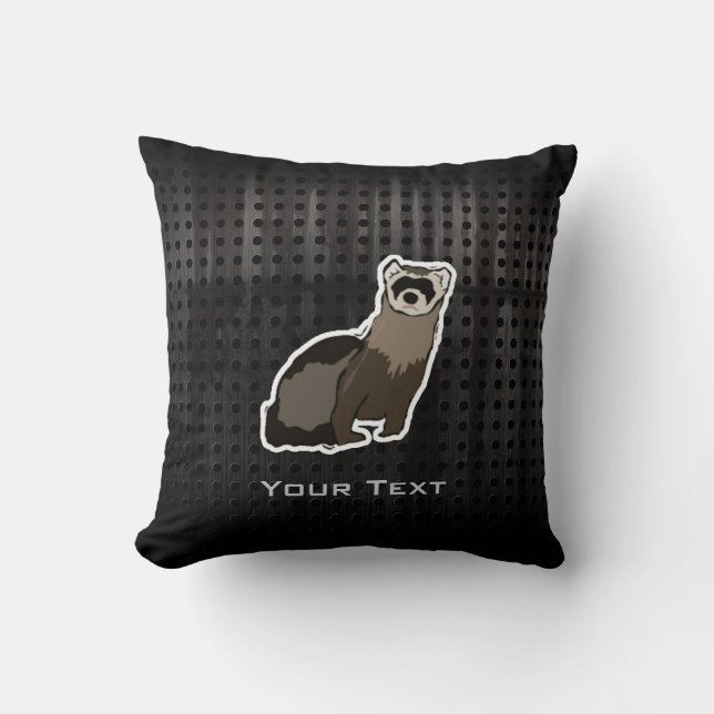 Coussin Furet grunge (Recto)