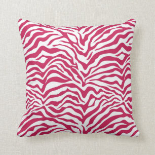 Coussin Fuschsia Zebra