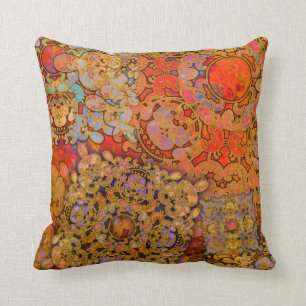 Coussin "Fusée orientale "