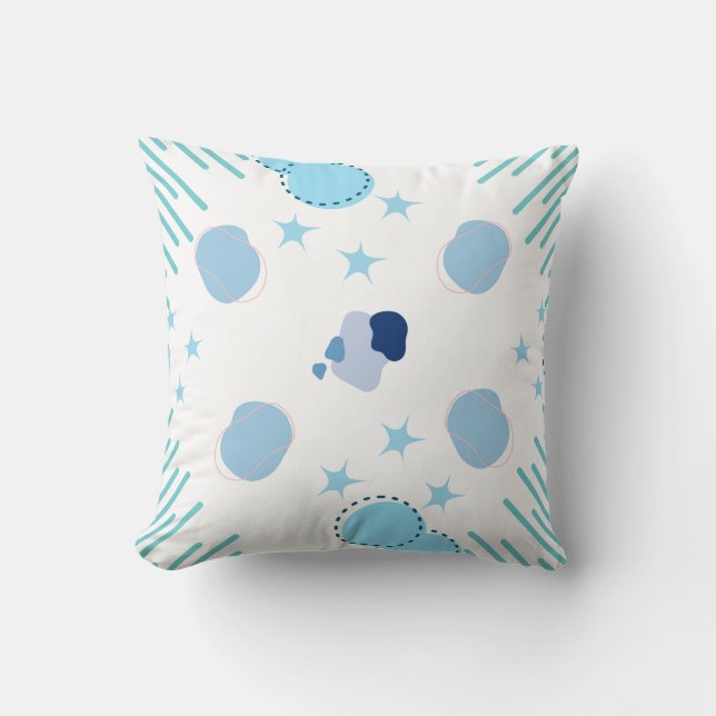 Coussin Fusion d'art moderne (Recto)