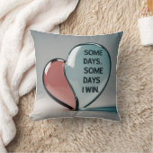 Coussin Fusion de coeur et de déchirure 3D : Métamorphose  (Couverture)