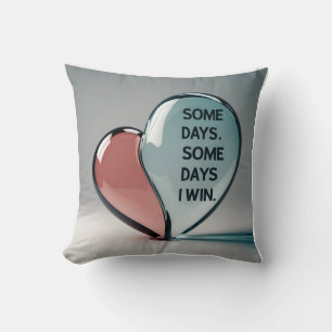 Coussin Fusion de coeur et de déchirure 3D : Métamorphose