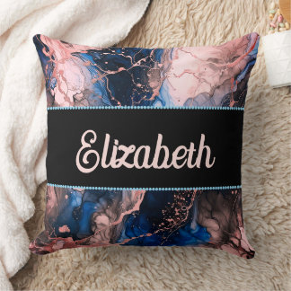Coussin Fusion d'encre vive