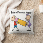 Coussin Futur auteur célèbre (Couverture)