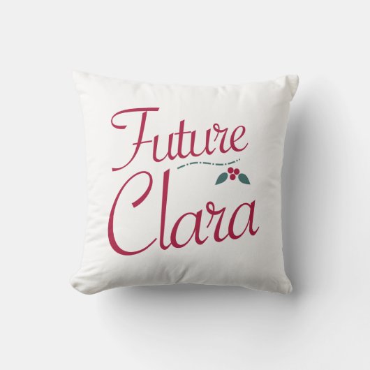 Coussin Futur Clara Casse-Noisette (Recto)