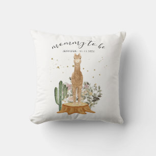 Coussin Futur Maman Alpaga Chic