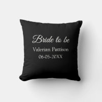 Futur mariée nom date noir blanc enterrement de vi