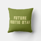 Coussin Futur Teddy de l'Équipe de Foot Star (Verso)