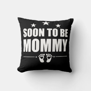 Coussin Future Maman Annonce de Grossesse Révélation Maman