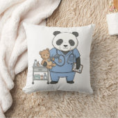 Coussin Future RN Panda: Adorable Medical Student  (Couverture)