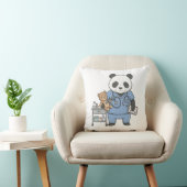 Coussin Future RN Panda: Adorable Medical Student  (Chaise)