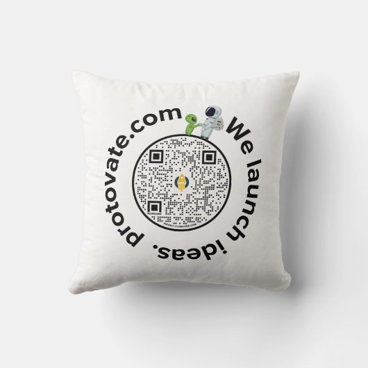 Coussin Future with AI Comics (Verso)