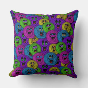 Coussin Fuzzles conviviaux Créatures mignonnes Lancer Orei