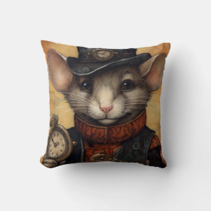 Coussin Fuzzypaws Chapeau Melon Steampunk
