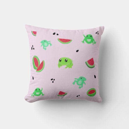 Coussin Fwoggermelon (Recto)