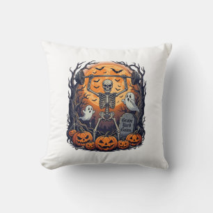 Coussin Gains de cour de récréation Squelette soulevant Ha