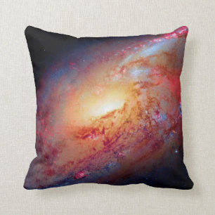 Coussin Galaxie spirale Messier M106 Photo de l'espace ext