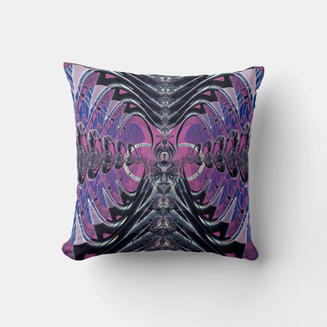 Coussin Galaxie violette (Recto)