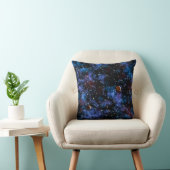 Coussin Galaxies colorées, étoiles et planètes (Chaise)