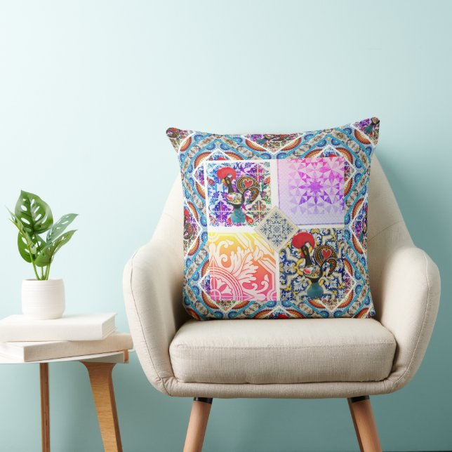 Coussin Galo de Barcelos, Portugal (Chaise)