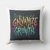Coussin Galvaniser la croissance (Verso)