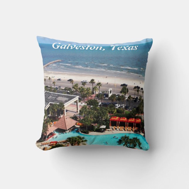 Coussin Galveston, Texas  (Recto)