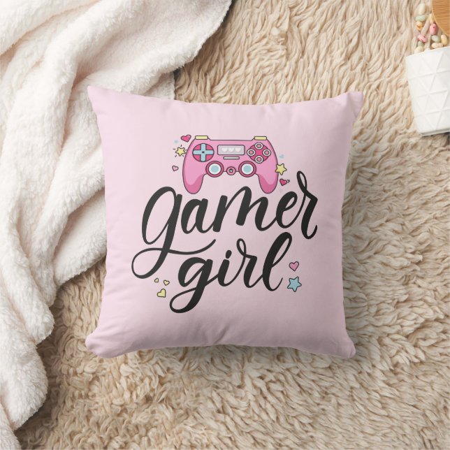 Coussin Gamer fille (Couverture)
