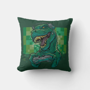 Coussin Gamersaurus Rex