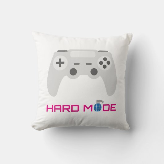 Coussin Gaming Controller Hard Mode (Recto)