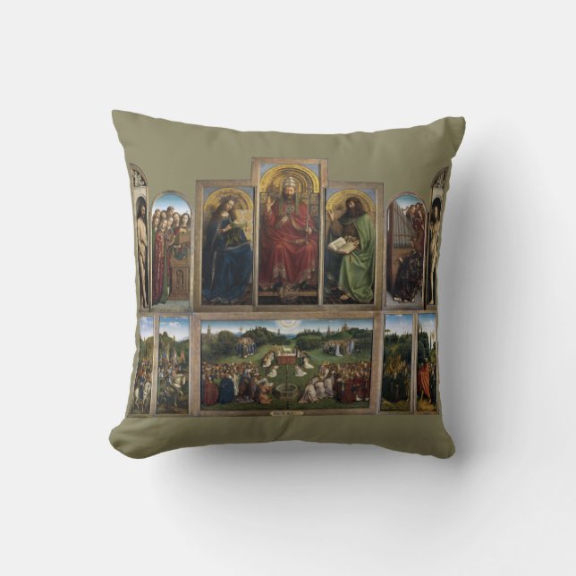 Coussin Gand Altarpiece, Van Eyck Brothers (Recto)