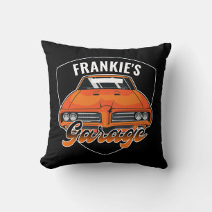 Coussin Garage automobile personnalisé 1969 Ram Air 400 Mu